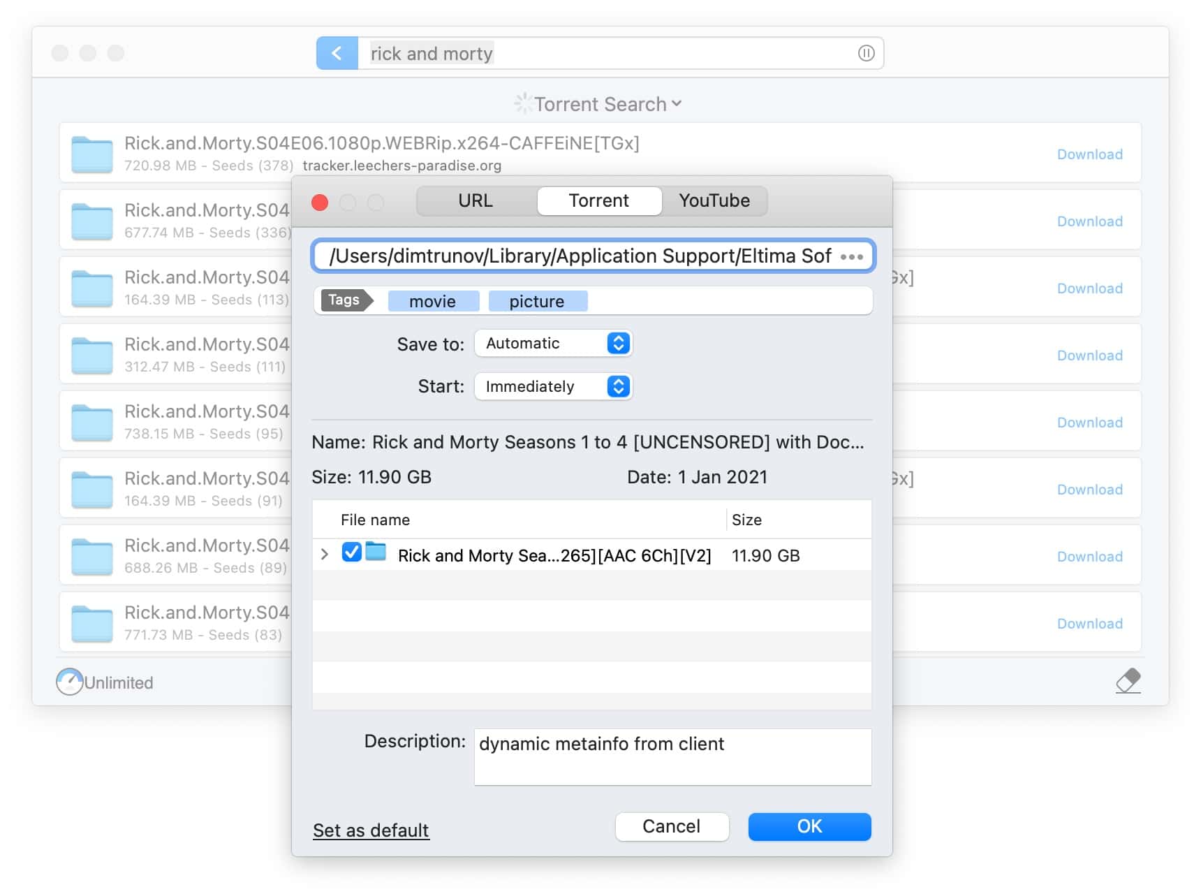 torrent client for mac with mask ip